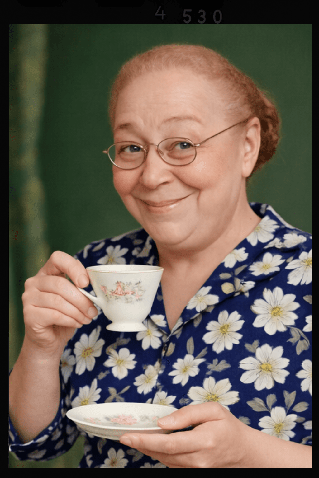 Doris - A warm Southern lady with tea